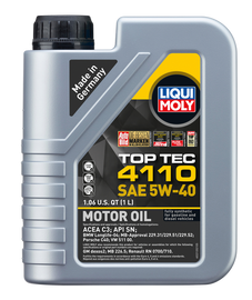LIQUI MOLY Top Tec 4110 Motor Oil 5W-40 image 1