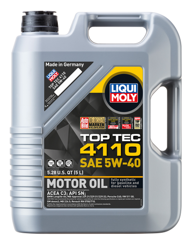 LIQUI MOLY Top Tec 4110 Motor Oil 5W-40 image 2