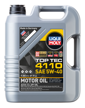 Laden Sie das Bild in den Galerie-Viewer, LIQUI MOLY Top Tec 4110 Motor Oil 5W-40 image 2