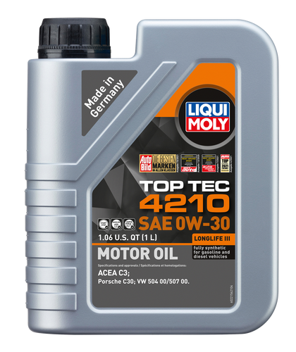 LIQUI MOLY Top Tec 4210 Motor Oil 0W-30 image 1