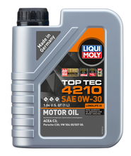 Laden Sie das Bild in den Galerie-Viewer, LIQUI MOLY Top Tec 4210 Motor Oil 0W-30 image 1