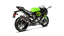 Laden Sie das Bild in den Galerie-Viewer, Akrapovic Homologated Slip-On Exhaust for 2013-2021 Kawasaki ZX6R / ZX636