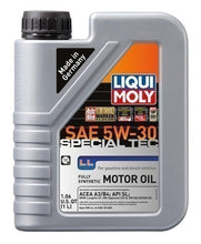 Laden Sie das Bild in den Galerie-Viewer, LIQUI MOLY Special Tec LL Motor Oil 5W-30 image 1