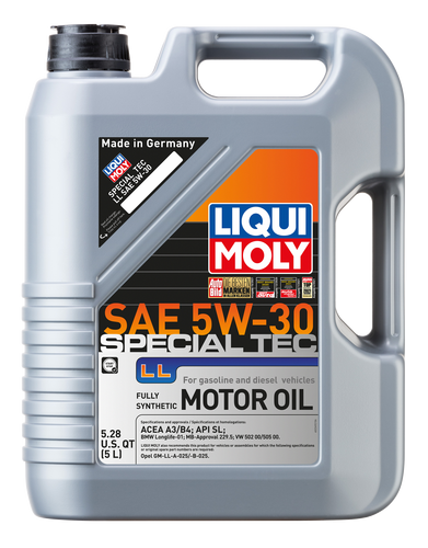 LIQUI MOLY Special Tec LL Motor Oil 5W-30 image 4