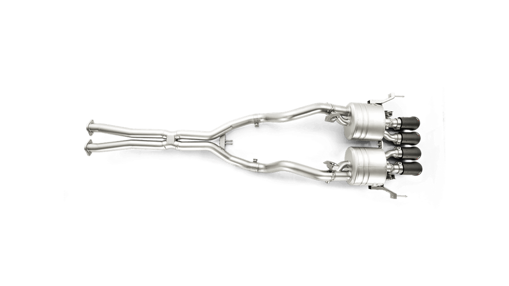 Akrapovic 14-17 Chevrolet Corvette Stingray (C7) Evolution Line Cat Back (Titanium) w/ Carbon Tips