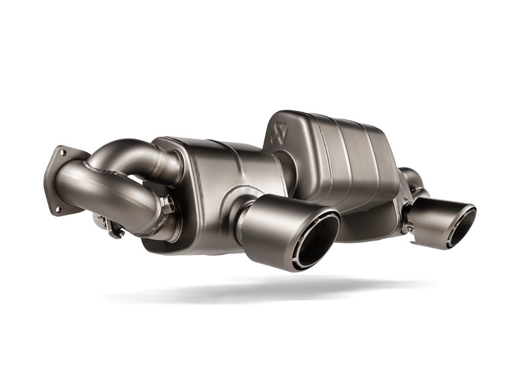 Akrapovic Slip-On Race Line (Titanium) for 2022-2024 Porsche Cayman GT4RS 718