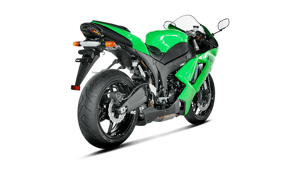 Akrapovic Slip-On Exhaust for 2007-2008 Kawasaki ZX-6R