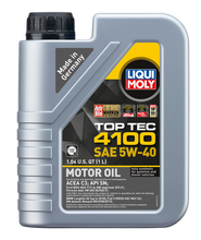 गैलरी व्यूवर में इमेज लोड करें, LIQUI MOLY Top Tec 4100 Motor Oil 5W-40 image 3