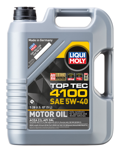LIQUI MOLY Top Tec 4100 Motor Oil 5W-40 image 2