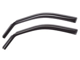 WeatherTech Front Side Window Deflectors - Dark Smoke For  BMW X5 2007-2013