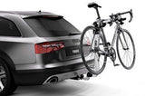Thule Helium Pro - Hanging Hitch Bike Rack w/HitchSwitch Tilt-Down - Silver