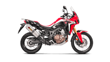 Carica l&#39;immagine nel visualizzatore di Gallery, Akrapovic Homologated Slip-On Exhaust Honda Africa Twin 2016-2017 - (MPN # S-H10SO15-HWT)
