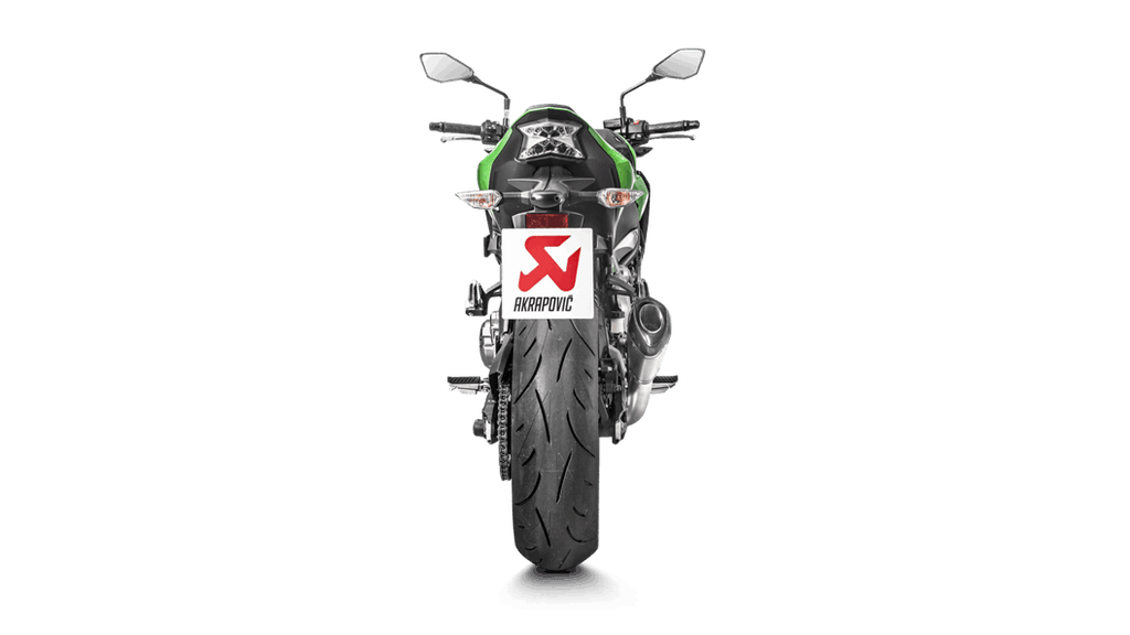 Akrapovic Slip-On Exhaust for 2017-2019 Kawasaki Z900 image 4