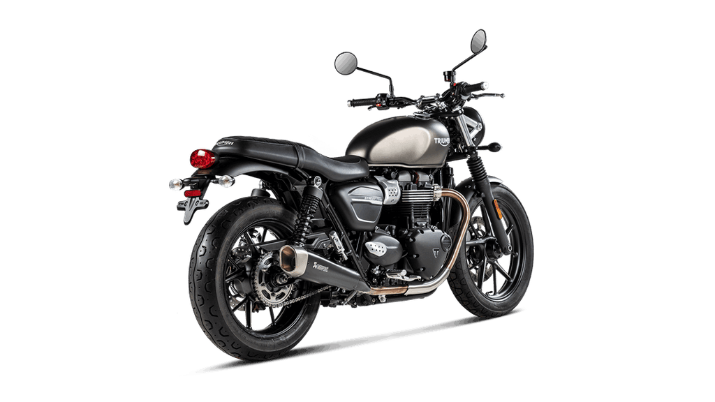 Akrapovic Slip-On Exhaust for 2016-2020 Triumph Street Twin