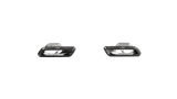 Akrapovic Evolution Tail Pipe Set (Matte Carbon) for 2017-21 Mercedes Benz E63/ Estate (W213/ S213)