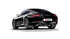 Akrapovic Slip-On Line (Titanium) w/ Titanium Tips for 2012-15 Porsche 911 Carrera S/4/4S/GTS