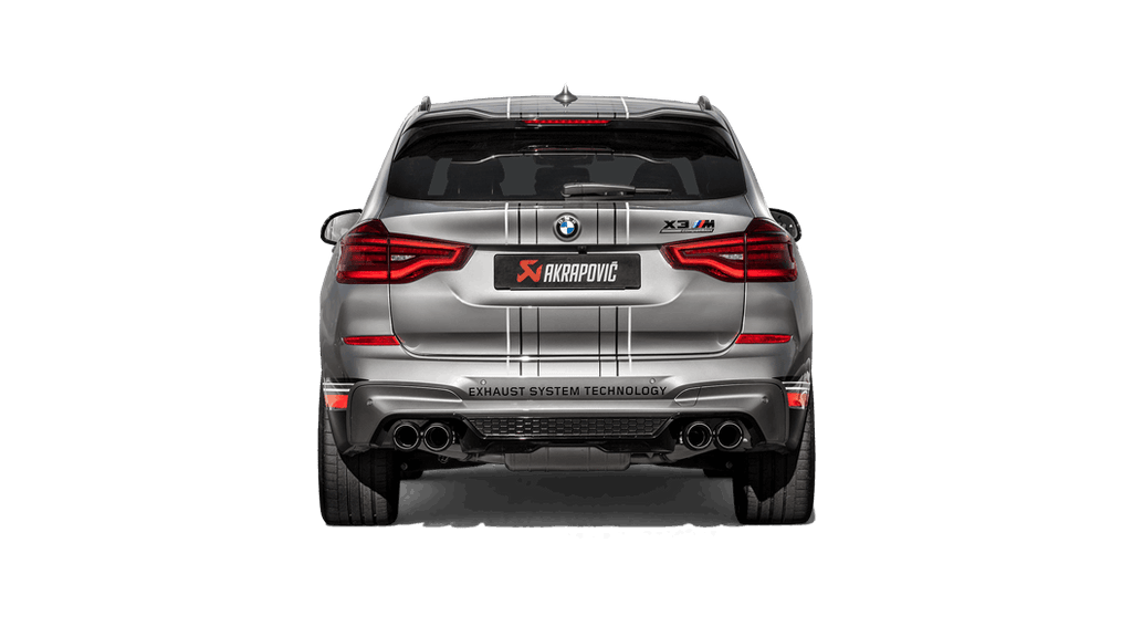 Akrapovic Slip-On Line (Titanium) for 2019-2024 BMW X3 M/X4 M w/OPF/GPF