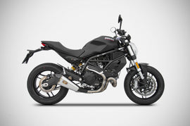 ZARD Low Mounted Slip-On for 2017-19 Ducati Monster 797
