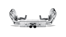 Load image into Gallery viewer, aaAkrapovic Evolution Line w/ Header (Titanium) - Req 01-08-28-0001 for 2011-12 Porsche 911 GT3/RS 3.8