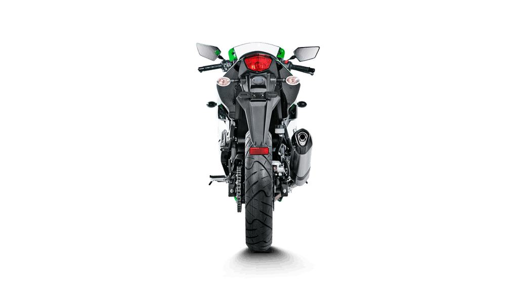 Akrapovic Slip-On Exhaust for 2008-2013 Kawasaki Ninja 250R