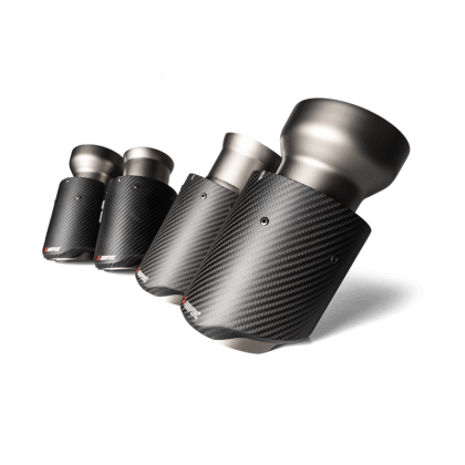 Akrapovic Slip-On Line (Titanium) with Carbon Tips for 2019-21 BMW X4 M