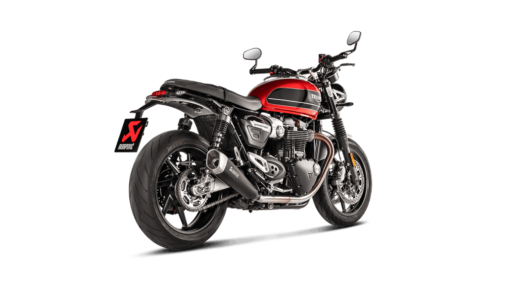 Akrapovic Slip-On Exhaust Triumph Speed Twin / Thruxton 1200 / R