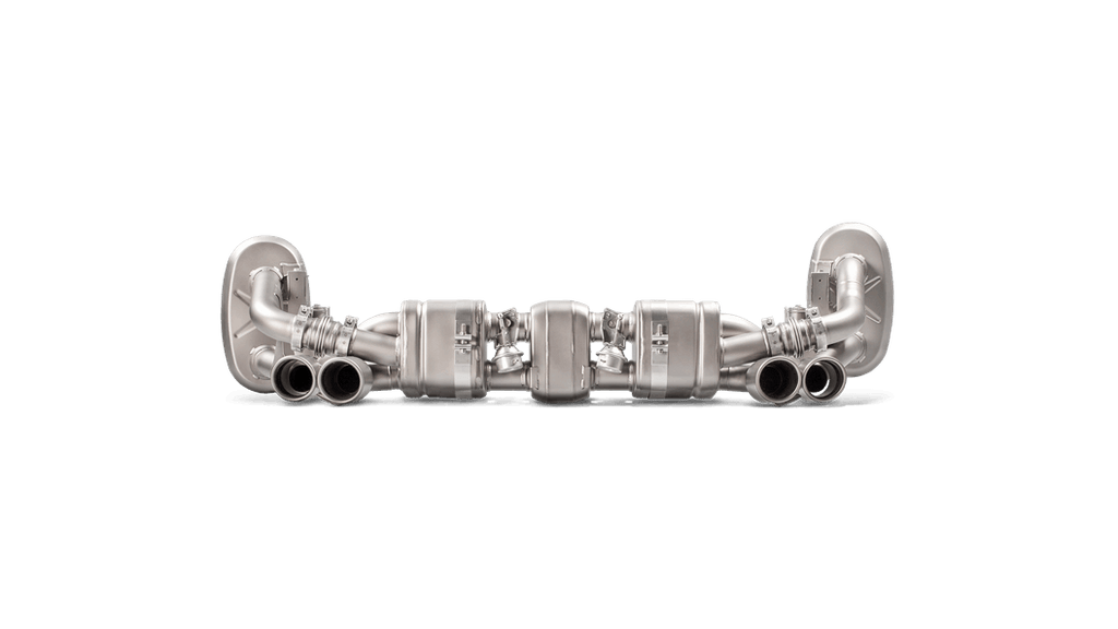 Akrapovic Slip-On Line (Titanium) w/ Titanium Tips for 2012-15 Porsche 911 Carrera S/4/4S/GTS