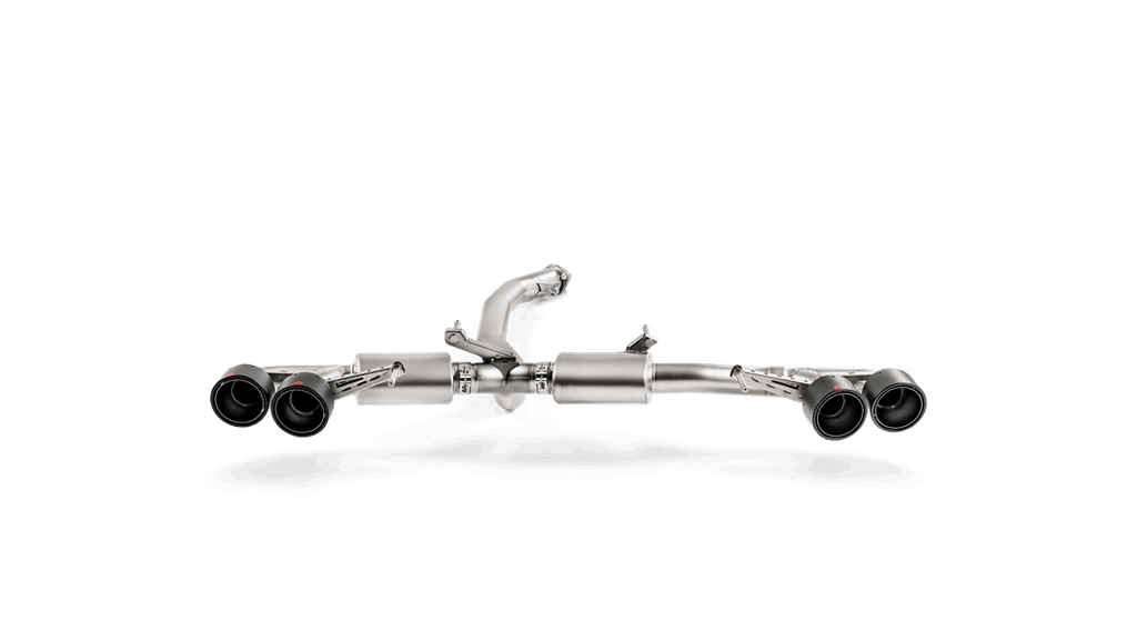 Akrapovic 08-17 Nissan GT-R Slip-On Line (Titanium) (Req. Tips)