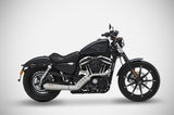 ZARD EXHAUST - Conical Muffler Full Kit for 2003-16 Harley Davidson Sportster Forty Eight, 883 1200