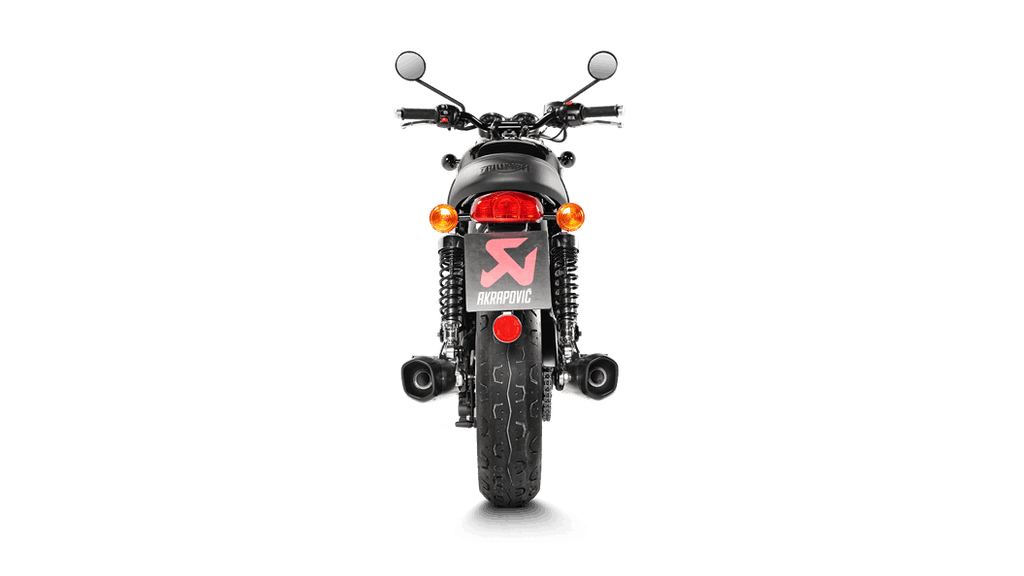 Akrapovic Slip-On Exhaust Triumph Bonneville T100 / T120