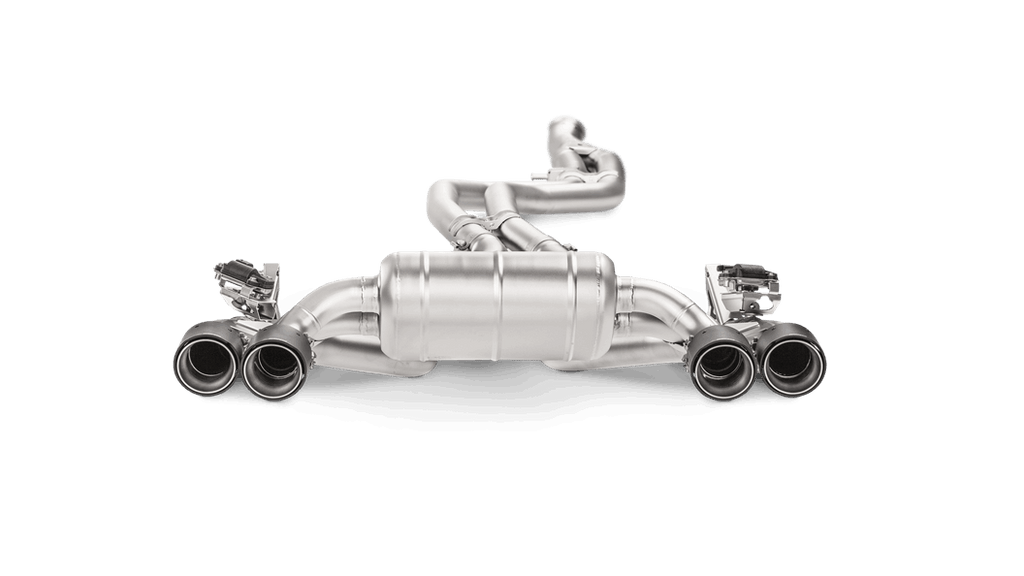 Akrapovic Evolution Line Cat Back (Titanium) w/Carbon Tips BMW M2 F87 (Excl M2 Competition) 2016-17