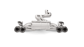 Akrapovic Evolution Line Cat Back (Titanium) w/Carbon Tips BMW M2 F87 (Excl M2 Competition) 2016-17