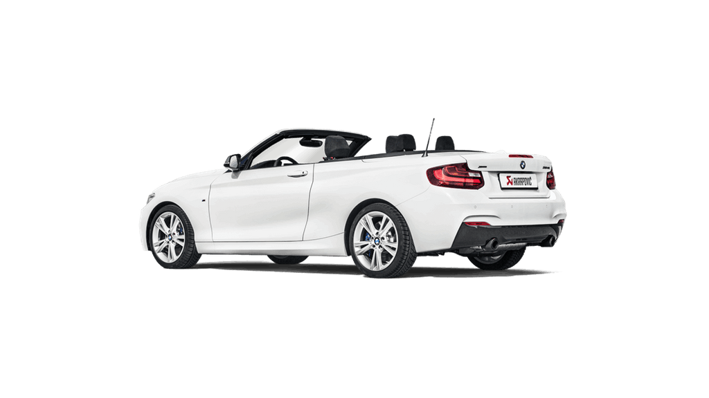 Akrapovic Evolution Line Cat Back (SS) w/ Carbon Tips (Req. Link Pipe) for 2016-20 BMW M240i (F22,F23)