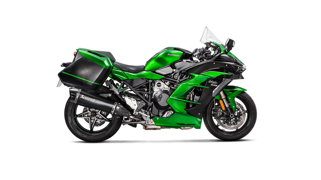 Akrapovic Slip-On Exhaust for 2018-2021 Kawasaki H2 SX