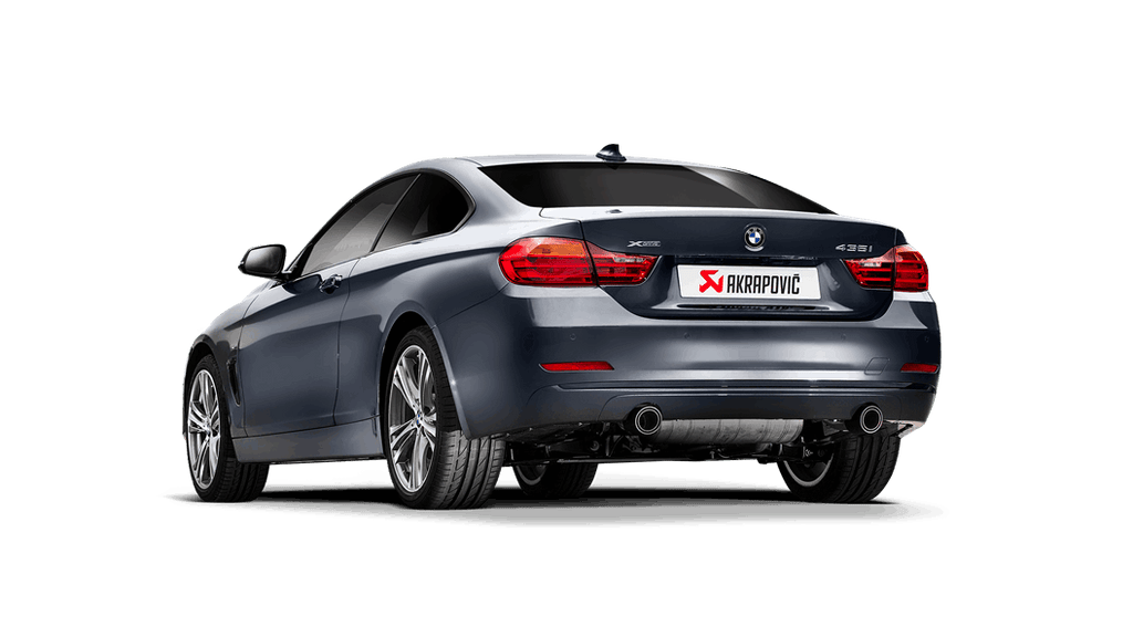 Akrapovic Evolution Line Cat Back (SS) w/ Carbon Tips (Req. Link Pipe) for 2012-15 BMW 335i (F30, F31) & 2013-15 BMW 435i (F32)