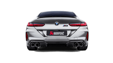Carica l&#39;immagine nel visualizzatore di Gallery, Akrapovic Evolution Line Cat Back (Titanium) with Carbon Fiber Tips for BMW M8 / M8 Competition Gran Coupe (F93)
