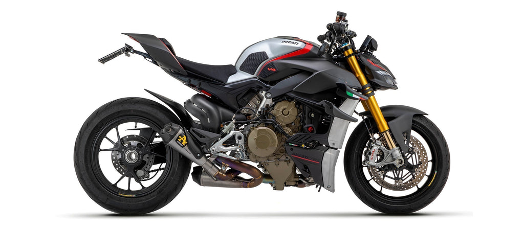Arrow Exhaust Works Racing Silencers for Ducati Panigale V4, Streetfighter V4