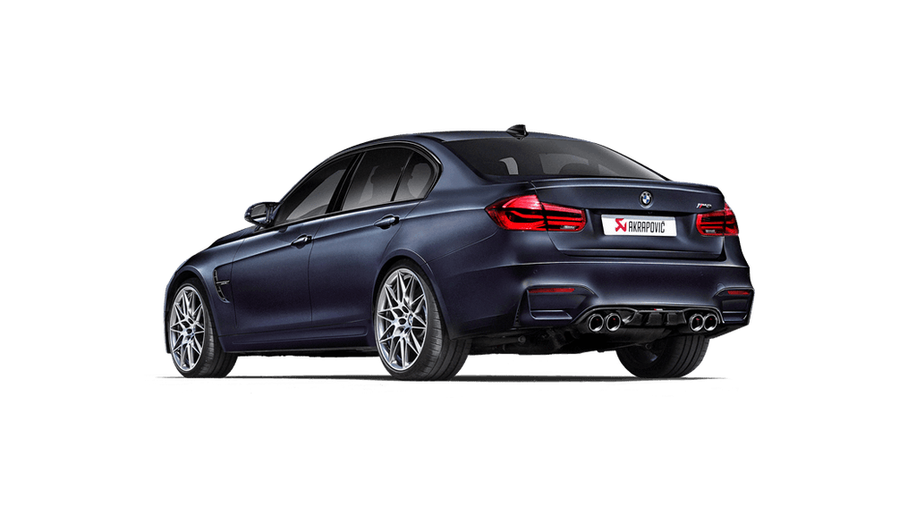 Akrapovic Rear Carbon Fiber Diffuser - High Gloss for BMW M3 (F80) 2014-18