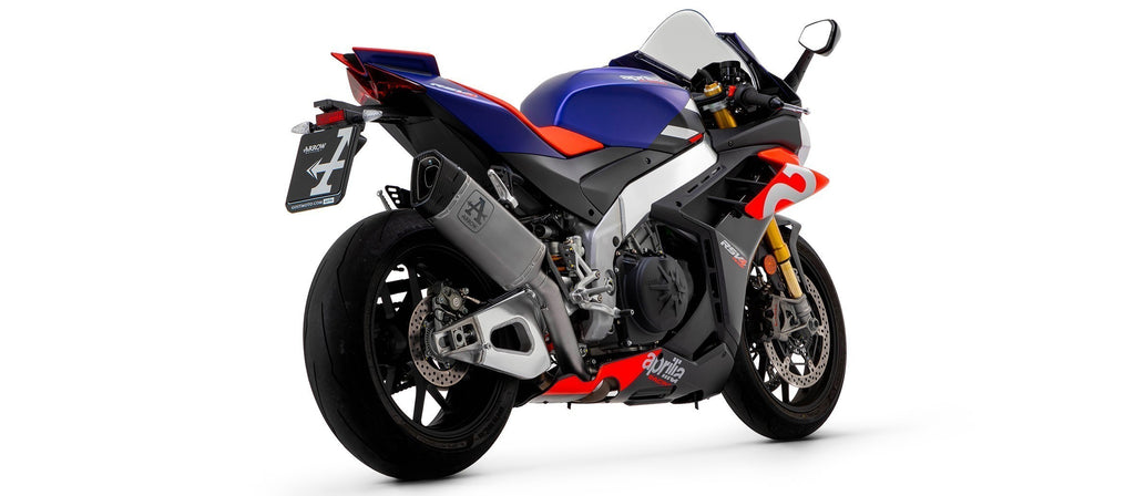 Arrow Racing Exhaust Pista Muffler with Link Pipe for 2019-20 Aprilia RSV4 1100, Tuono V4 1100 img2