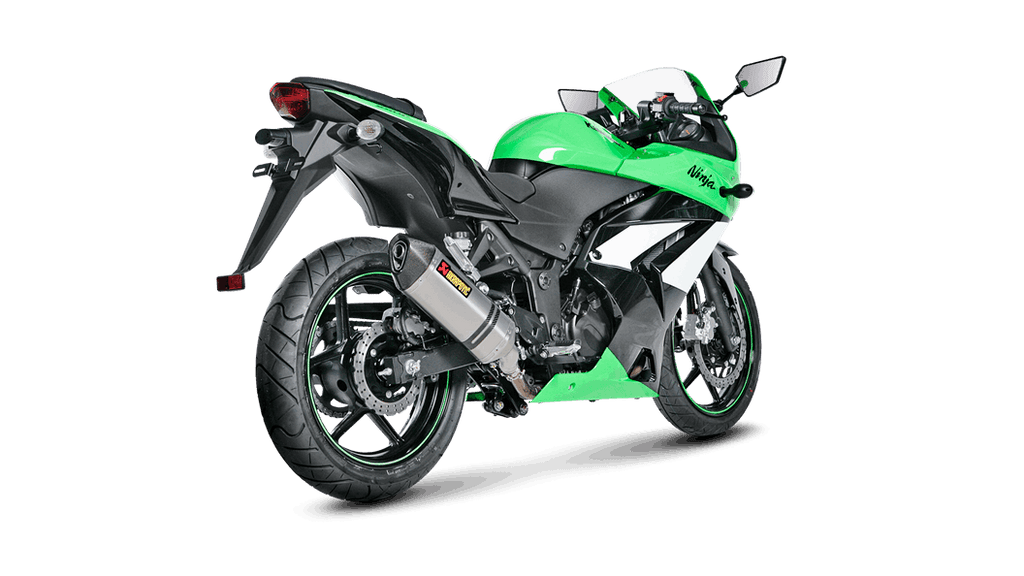 Akrapovic Slip-On Exhaust for 2008-2013 Kawasaki Ninja 250R