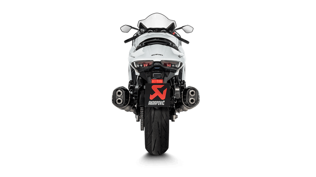 Akrapovic Homologated Slip-On Exhaust 2021-2024 Suzuki GSX1300R Hayabusa