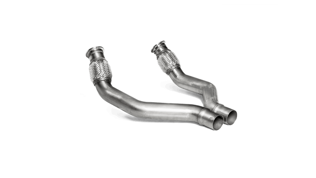 Akrapovic Evolution Link Pipe Set (SS) for 2014-18 Audi RS6 Avant / RS7 Sportback (C7)