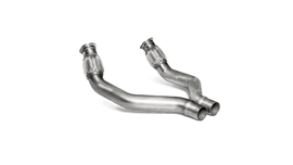 Akrapovic Evolution Link Pipe Set (SS) for 2014-18 Audi RS6 Avant / RS7 Sportback (C7)