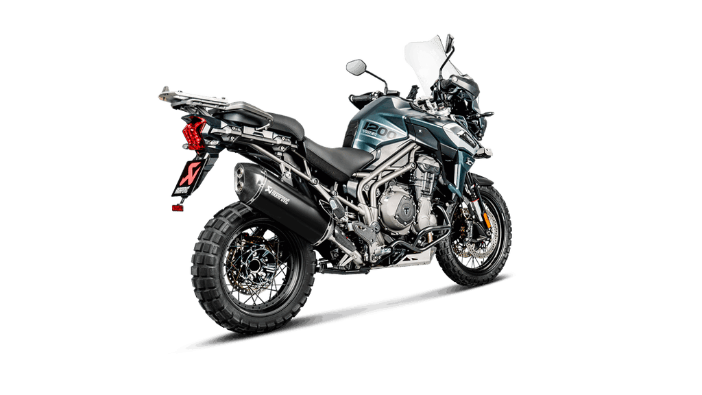 Akrapovic Slip-On Exhaust for Triumph Tiger 1200 XR / XRX / XRT / XCX / XCA