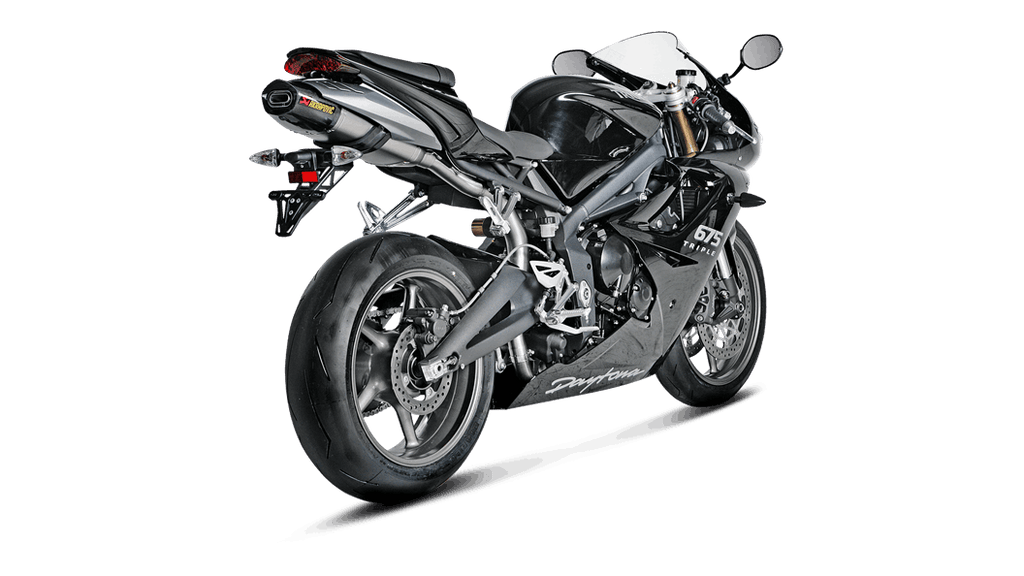 Akrapovic Slip-On Exhaust for 2006-2012 Triumph Daytona 675 / 675R