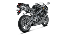 Charger l&#39;image dans la galerie, Akrapovic Slip-On Exhaust for 2006-2012 Triumph Daytona 675 / 675R