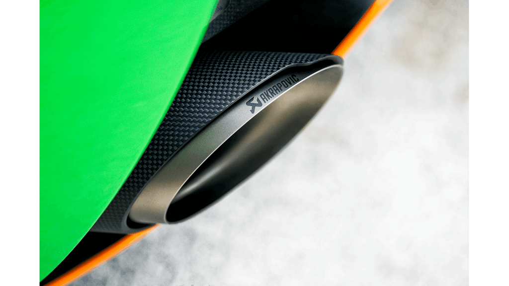 Akrapovic 16-17 McLaren 540C 570S Slip-On Line (Titanium) w/ Carbon Tips