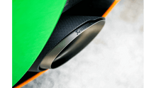 Carica l&#39;immagine nel visualizzatore di Gallery, Akrapovic 16-17 McLaren 540C 570S Slip-On Line (Titanium) w/ Carbon Tips