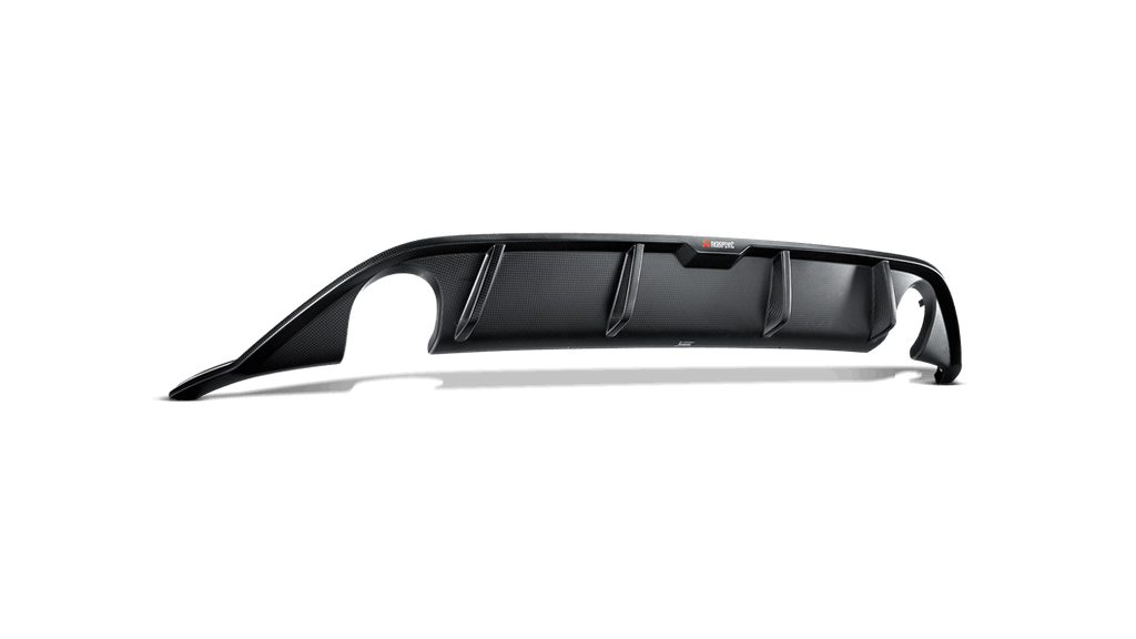 Akrapovic Rear Carbon Fiber Diffuser - Matte Volkswagen Golf GTI (VII) 2013-16