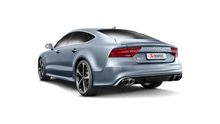 Carica l&#39;immagine nel visualizzatore di Gallery, Akrapovic 14-17 Audi RS7 Sportback (C7) Evolution Line Cat Back (Titanium) w/ Carbon Tips